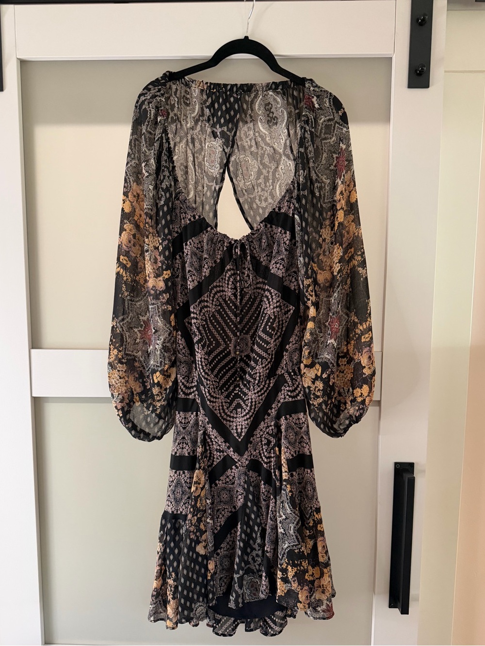 Free People - Seven Wonders Ruffle Mini Dress - M